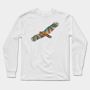 Geometric Eagle Long Sleeve T-Shirt